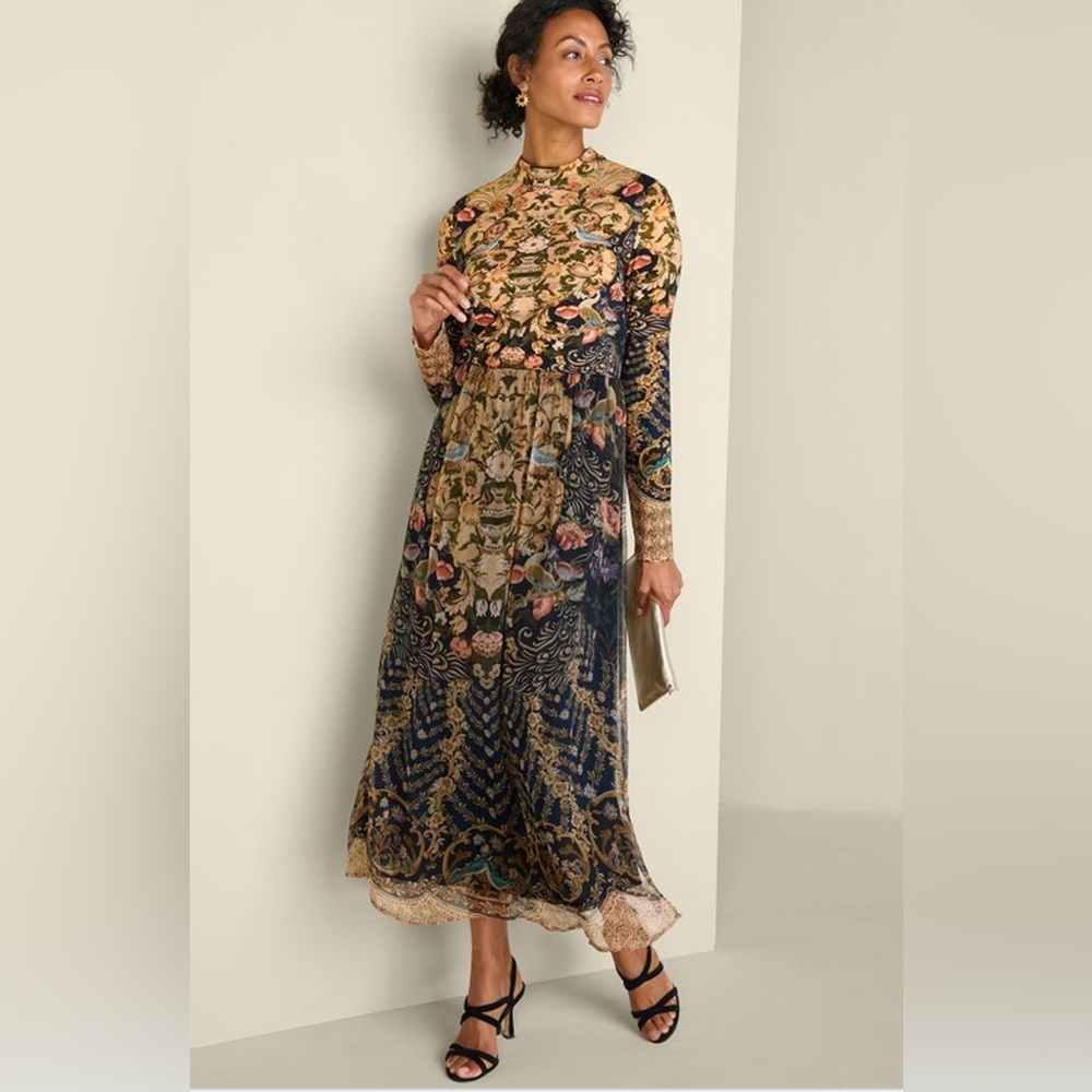 Soft Surroundings Kalista Maxi Dress - beautiful EUC zero flaws